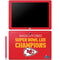 NFL Kansas City Chiefs Super Bowl LVII Champions Galaxy Book 12in Skin